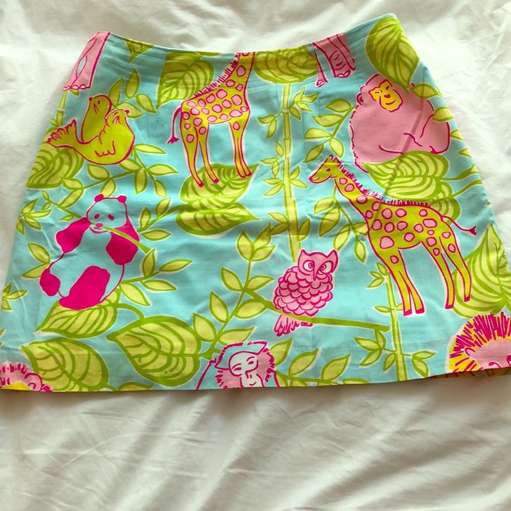 lilly pulitzer skirt size 6